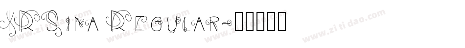 IRSina Regular字体转换